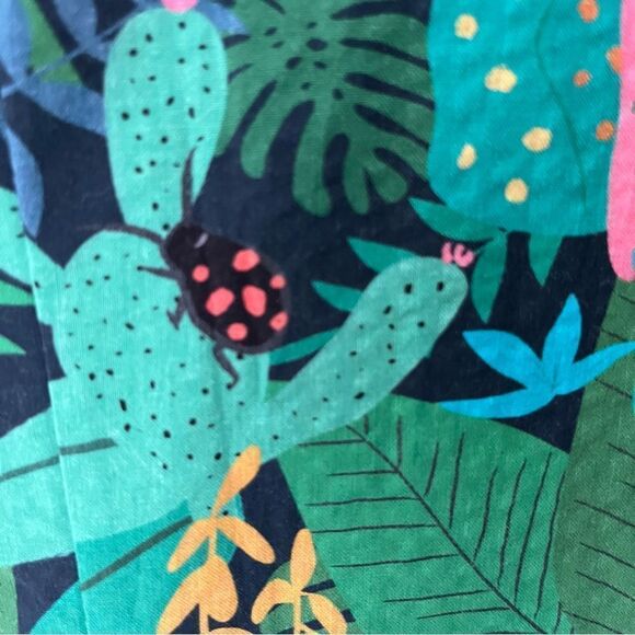 Vilagallo Collar Sleeveless Print Sheath Mini Dress Sz 18 (50) NWT - Picture 4 of 10